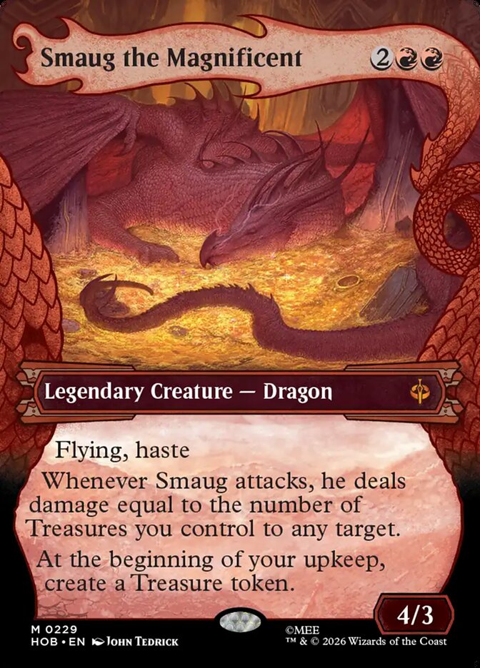 Smaug the Magnificent 229 (The Hobbit)  - Showcase Foil