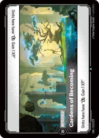 Gardens of Becoming 213/219 (Unleashed)  - Foil