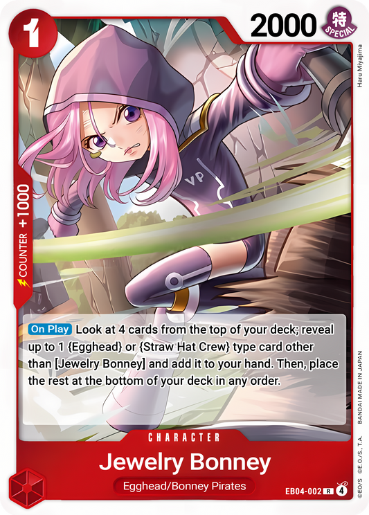 Jewelry Bonney EB04-002 (Adventure on Kami's Island)  - Foil