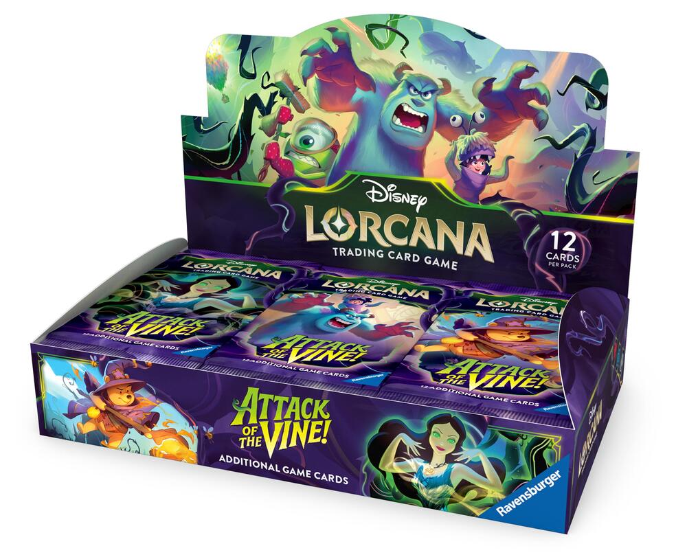 Disney Lorcana Attack of the Vine Booster Box  (Attack of the Vine!) 