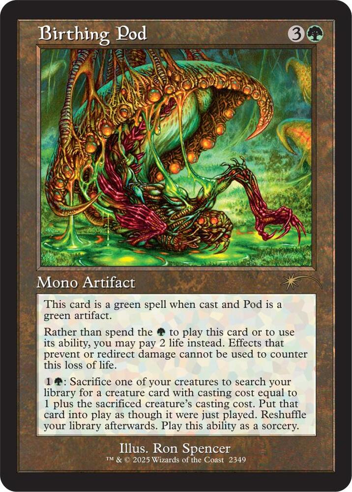 Birthing Pod 2349 (Secret Lair Drop Series)  - Retro