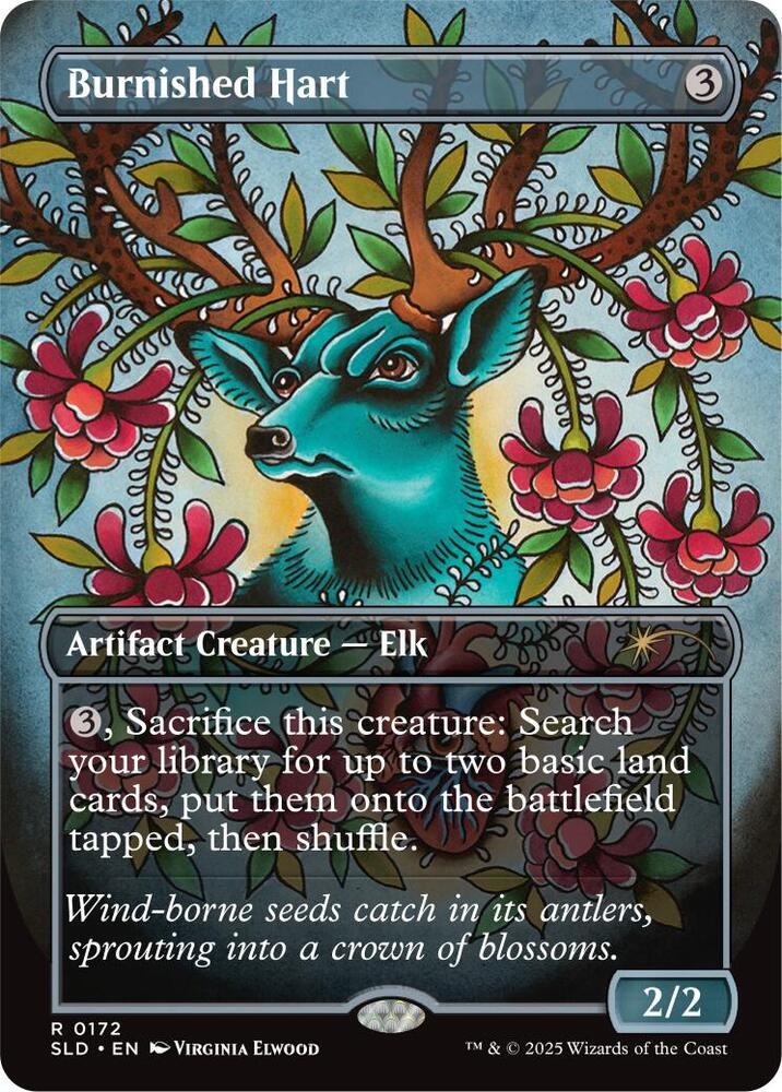 Burnished Hart 172 (Secret Lair Drop Series)  - Borderless