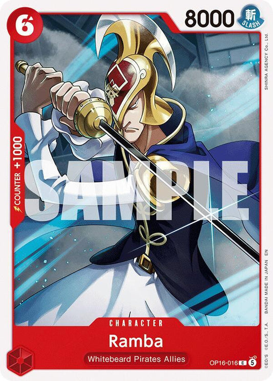 Ramba OP16-016 (The Time of Battle) 