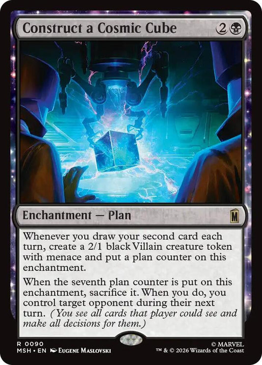 Construct a Cosmic Cube 90 (Marvel Super Heroes)  - Foil