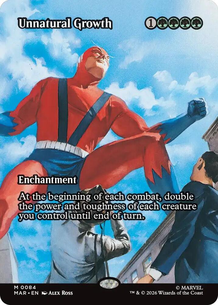 Unnatural Growth 84 (Marvel Universe Eternal-Legal)  - Borderless