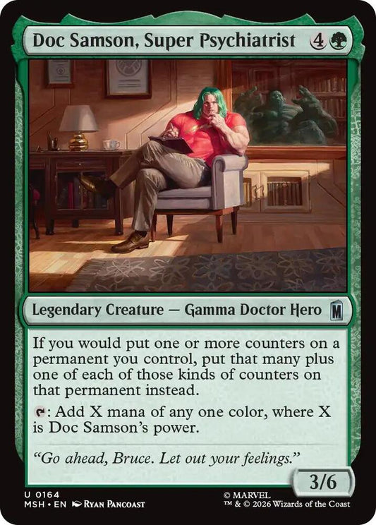 Doc Samson, Super Psychiatrist 164 (Marvel Super Heroes)  - Foil