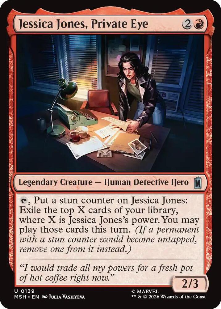 Jessica Jones, Private Eye 139 (Marvel Super Heroes)  - Foil