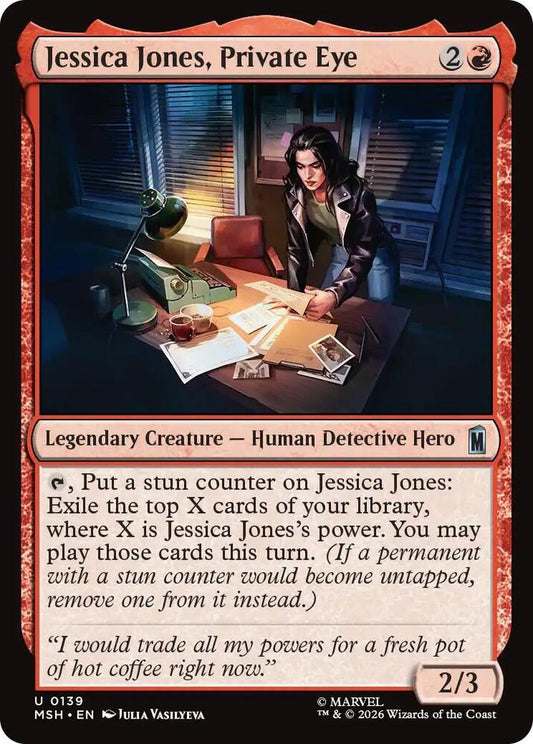 Jessica Jones, Private Eye 139 (Marvel Super Heroes)  - Foil