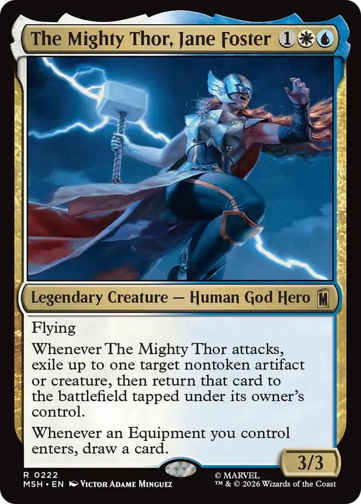 The Mighty Thor Jane Foster 222 (Marvel Super Heroes)  - Foil