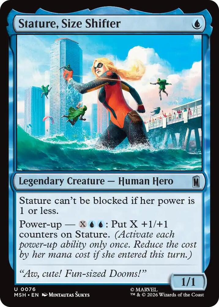 Stature, Size Shifter 76 (Marvel Super Heroes)  - Foil
