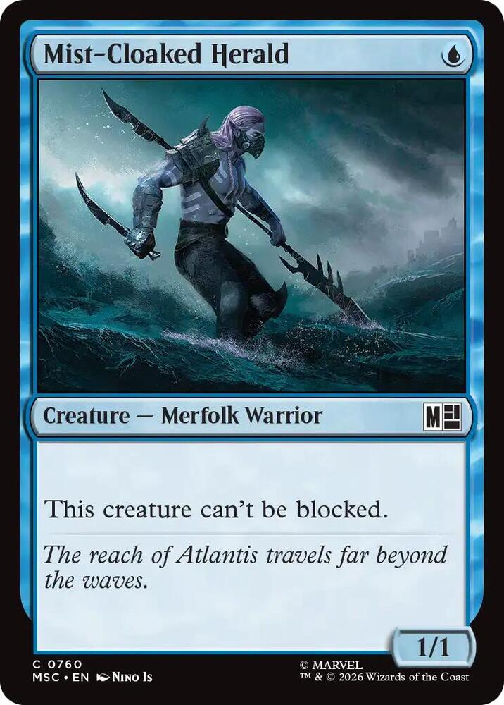 Mist-Cloaked Herald 760 (Commander: Marvel Super Heroes)  - Foil