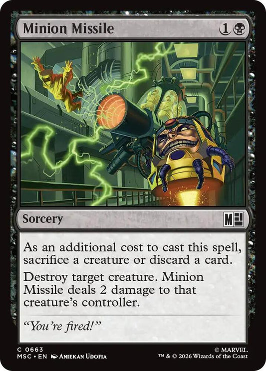 Minion Missile 663 (Commander: Marvel Super Heroes)  - Foil