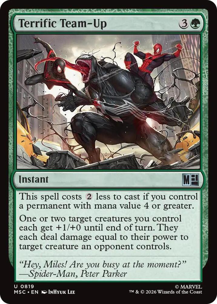 Terrific Team-Up 819 (Commander: Marvel Super Heroes)  - Foil
