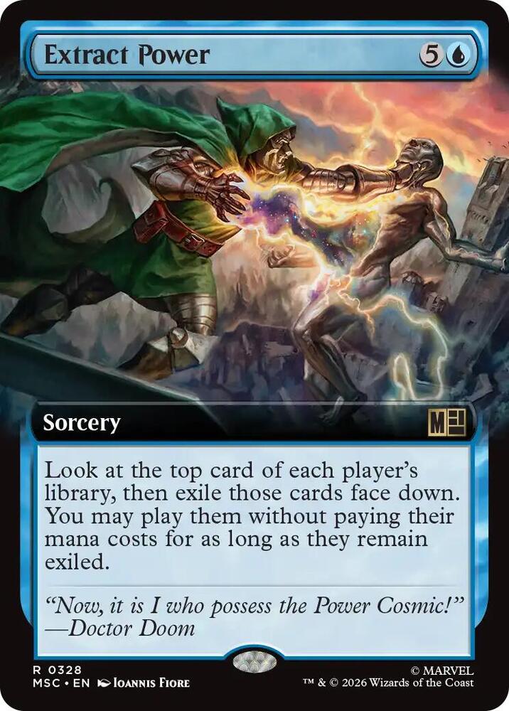 Extract Power Extended Art 328 (Commander: Marvel Super Heroes)  - Extended Art