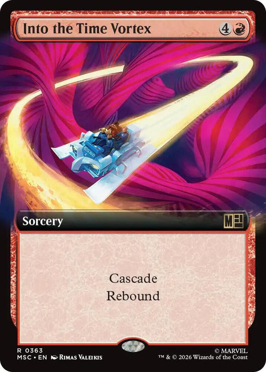 Into the Time Vortex Extended Art 363 (Commander: Marvel Super Heroes)  - Extended Art