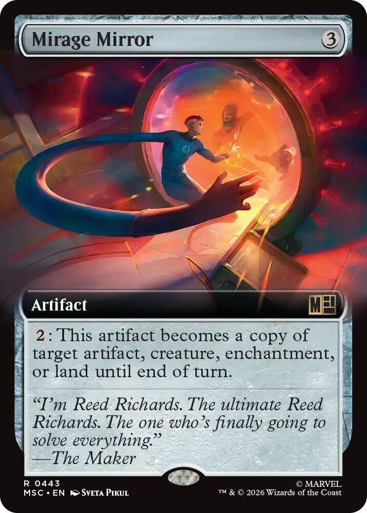 Mirage Mirror Extended Art 443 (Commander: Marvel Super Heroes)  - Extended Art