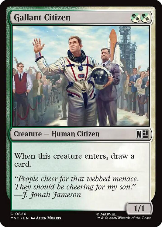 Gallant Citizen 820 (Commander: Marvel Super Heroes)  - Foil