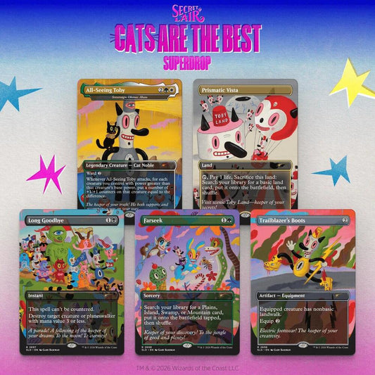 Secret Lair Drop Tobys Journey By Gary Baseman Non Foil Edition  (Secret Lair Drop Series) 