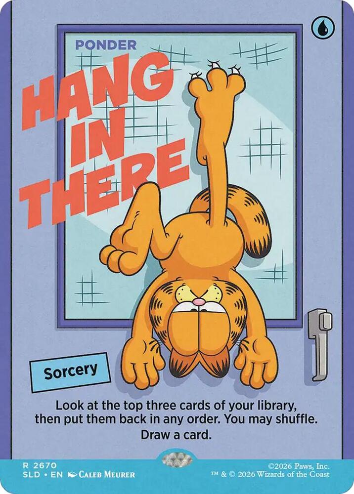 Hang In There Ponder 2670 (Secret Lair Drop Series) 