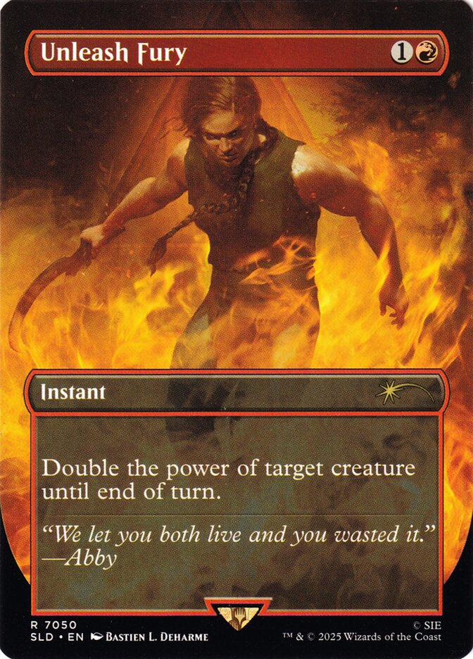 Unleash Fury 7050 (Secret Lair Drop Series)  - Borderless