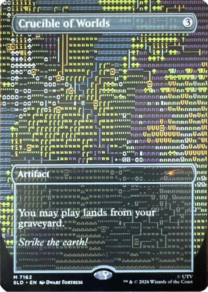 Crucible of Worlds 7162 7162 (Secret Lair Drop Series) 