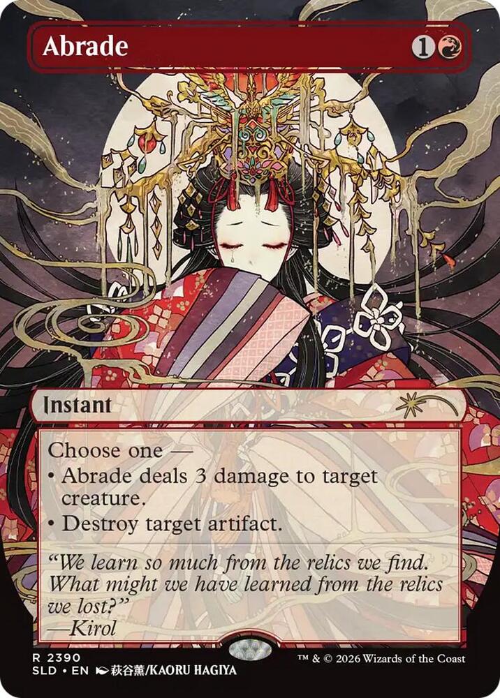 Abrade 2390 (Secret Lair Drop Series)  - Foil