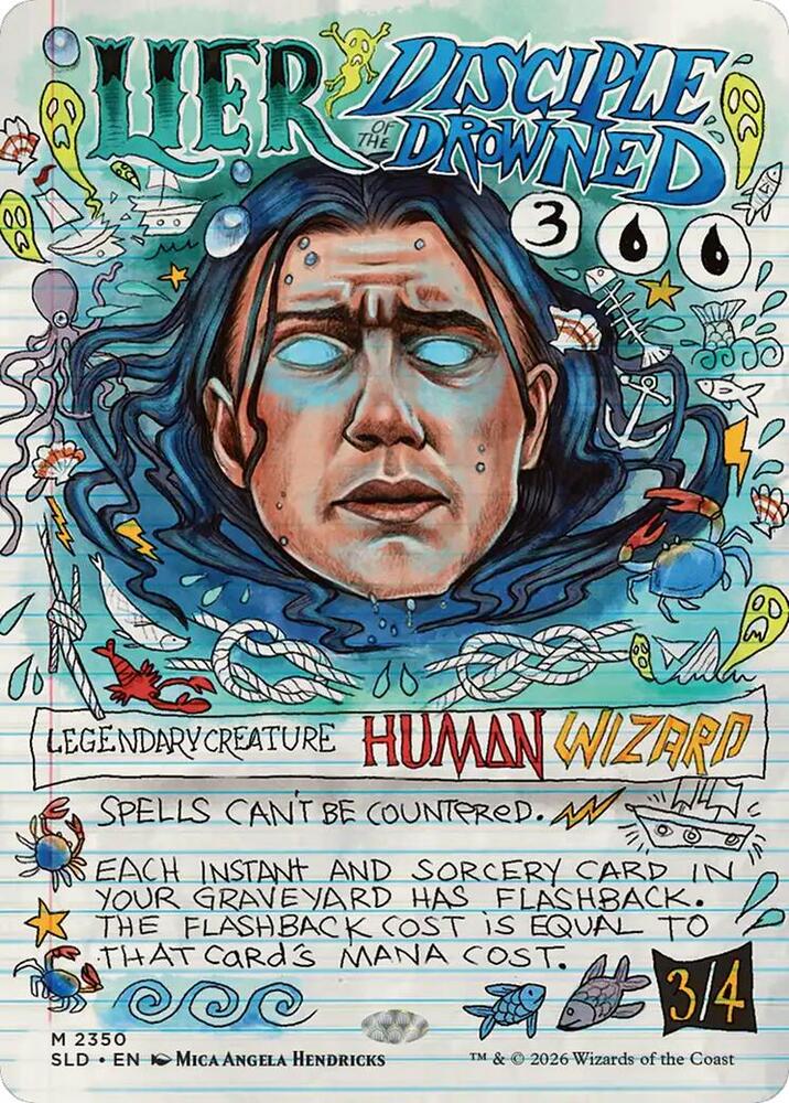 Lier Disciple of the Drowned 2350 (Secret Lair Drop Series) 