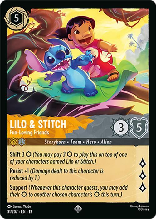 Lilo and Stitch, Fun Loving Friends 31/204 (Attack of the Vine!) 