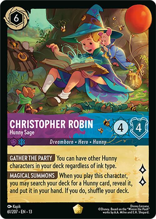 Christopher Robin, Hunny Sage 61/204 (Attack of the Vine!) 