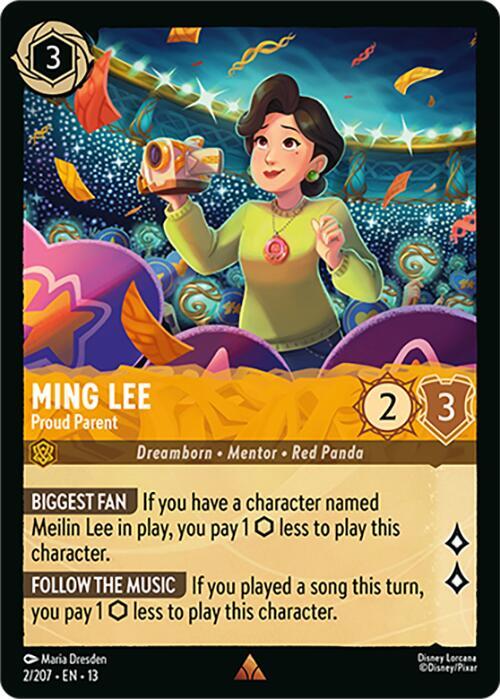 Ming Lee, Proud Parent 2/204 (Attack of the Vine!)  - Cold Foil