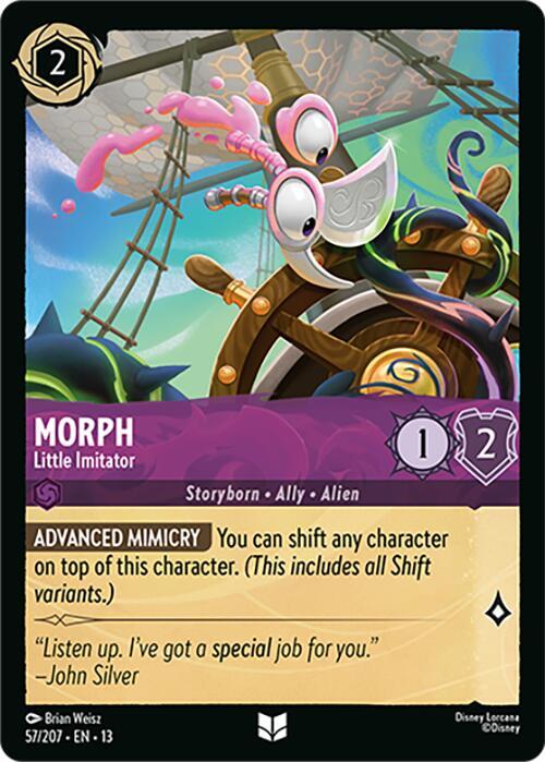 Morph, Little Imitator 57/207 (Attack of the Vine!)  - Cold Foil