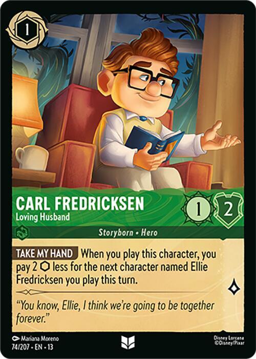 Carl Fredricksen, Loving Husband 74/204 (Attack of the Vine!) 