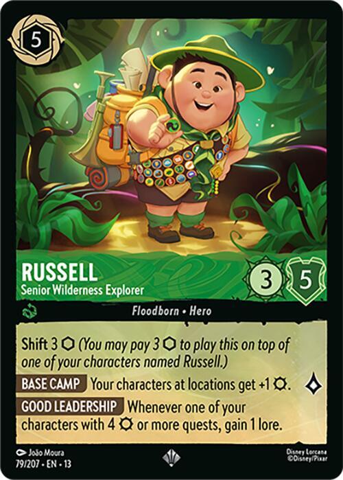 Russell, Senior Wilderness Explorer 79/204 (Attack of the Vine!) 