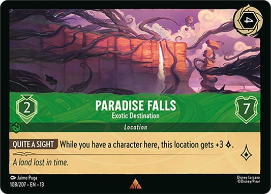Paradise Falls, Exotic Destination 108/207 (Attack of the Vine!)  - Cold Foil