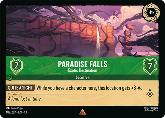 Paradise Falls, Exotic Destination 108/204 (Attack of the Vine!) 