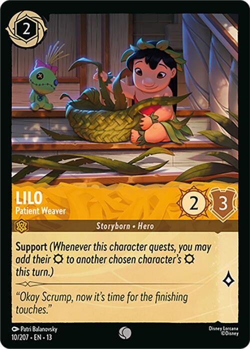 Lilo, Patient Weaver 10/204 (Attack of the Vine!)  - Cold Foil