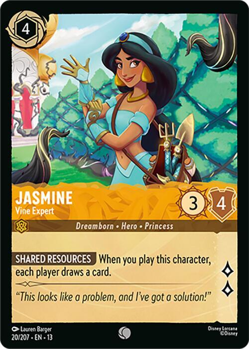 Jasmine, Vine Expert 20/204 (Attack of the Vine!) 