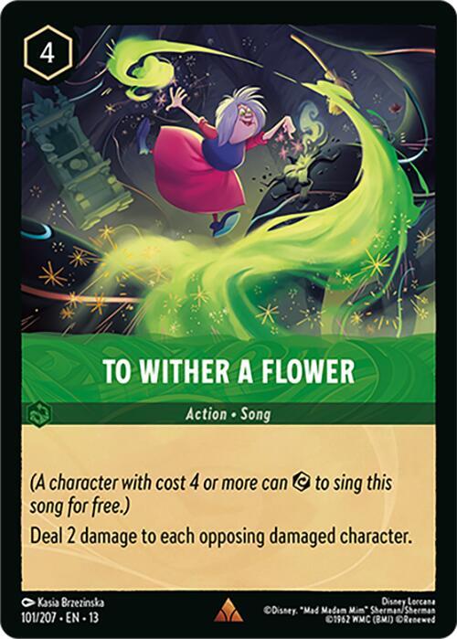 To Wither a Flower 101/204 (Attack of the Vine!) 