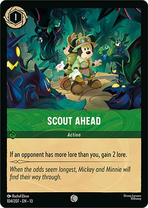 Scout Ahead 104/204 (Attack of the Vine!)  - Cold Foil