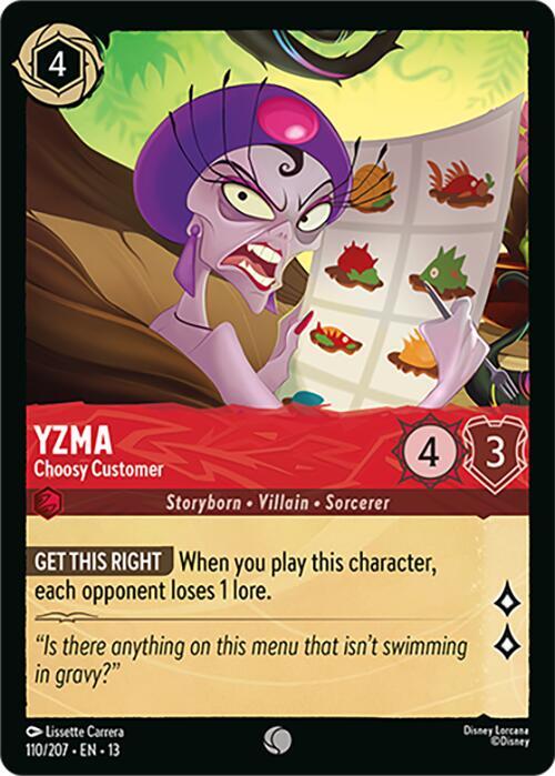 Yzma, Choosy Customer 110/204 (Attack of the Vine!) 