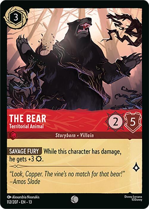 The Bear, Territorial Animal 112/207 (Attack of the Vine!) 