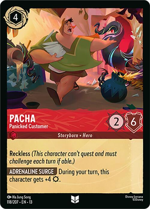 Pacha, Panicked Customer 118/204 (Attack of the Vine!) 