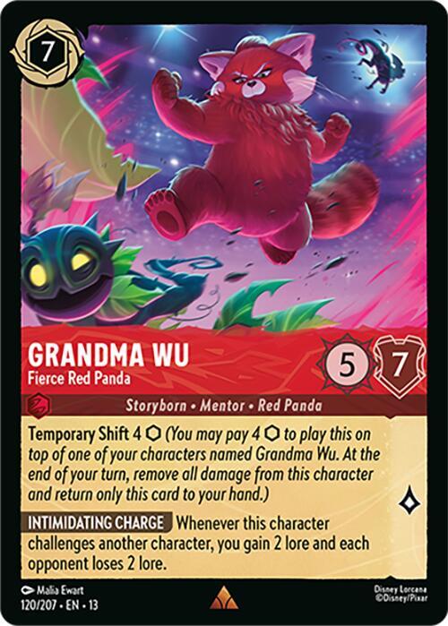 Grandma Wu, Fierce Red Panda 120/204 (Attack of the Vine!) 
