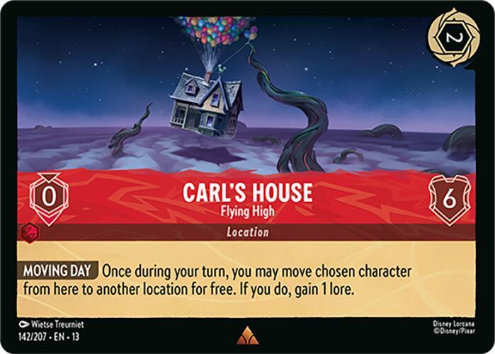 Carl's House, Flying High 142/207 (Attack of the Vine!)  - Cold Foil