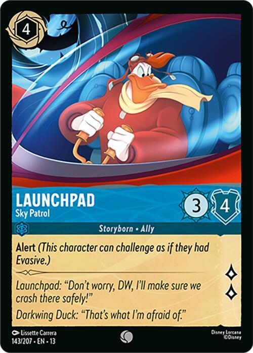 Launchpad, Sky Patrol 143/207 (Attack of the Vine!)  - Cold Foil