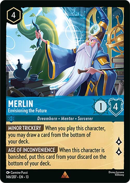 Merlin, Envisioning the Future 146/207 (Attack of the Vine!)  - Cold Foil
