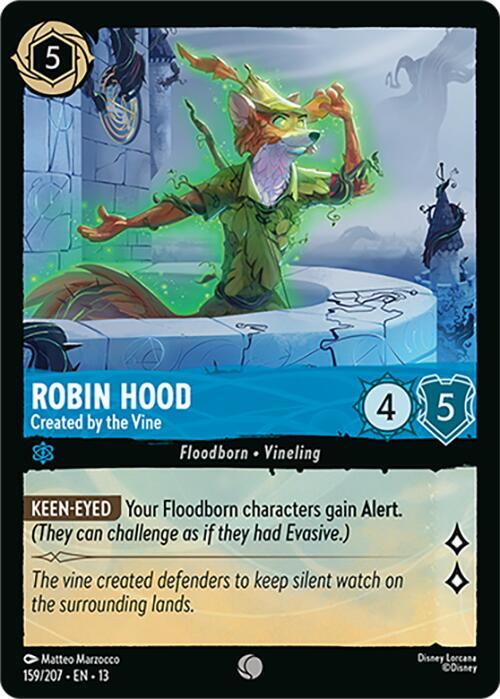 Robin Hood, Created by the Vine 159/204 (Attack of the Vine!) 