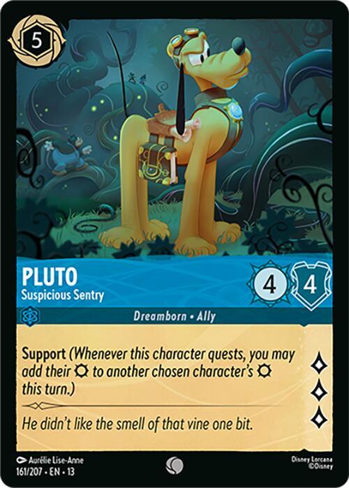 Pluto, Suspicious Sentry 161/204 (Attack of the Vine!) 