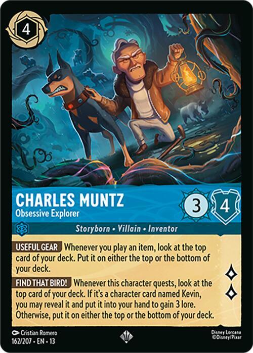 Charles Muntz, Obsessive Explorer 162/204 (Attack of the Vine!) 
