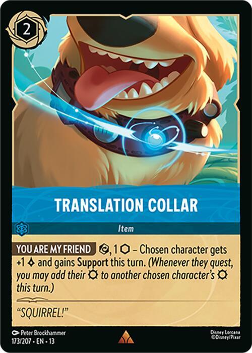 Translation Collar 173/207 (Attack of the Vine!)  - Cold Foil